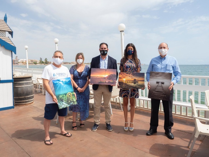 'Atardecer en Lo Pagán', primer premio del concurso de fotografía 'Imágenes del Mar Menor'