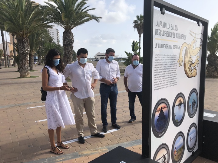Luengo destaca la evolución del estado ecológico del Mar Menor y exige a la Confederación Hidrográfica del Segura la reparación urgente del bombeo del Albujón