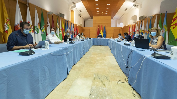 El jefe del Ejecutivo regional preside la reunión del Comité de Seguimiento Covid-19