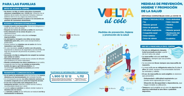 Díptico informativo sobre las medidas de prevención frente a la Covid-19 (1)