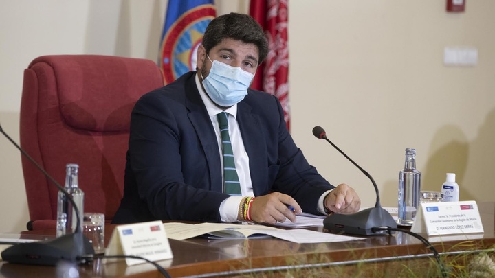 Acto académico de apertura del curso de las universidades públicas de la Región de Murcia