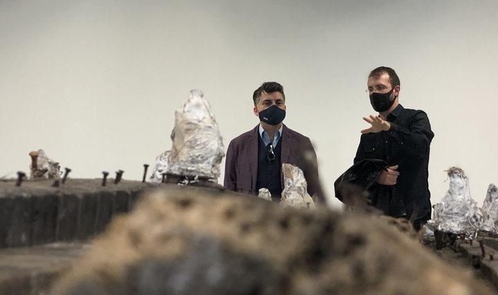 Exposición 'sarà-sarà' del artista Josu Bilbao