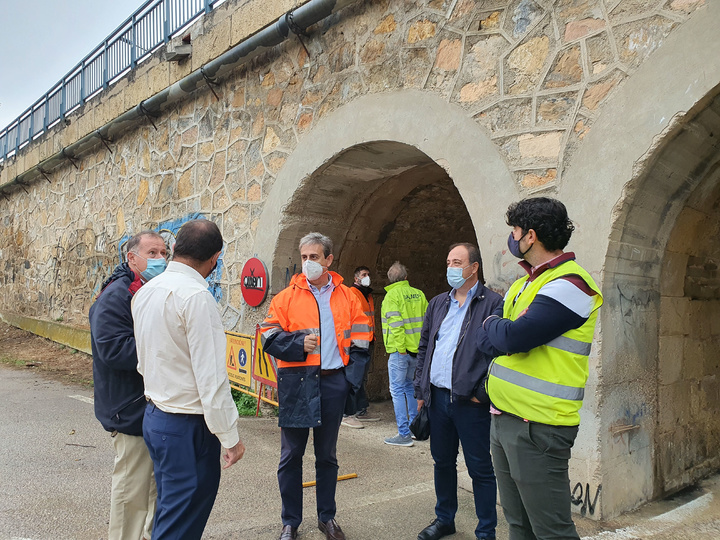 Fomento refuerza la seguridad del puente de hierro de Archena