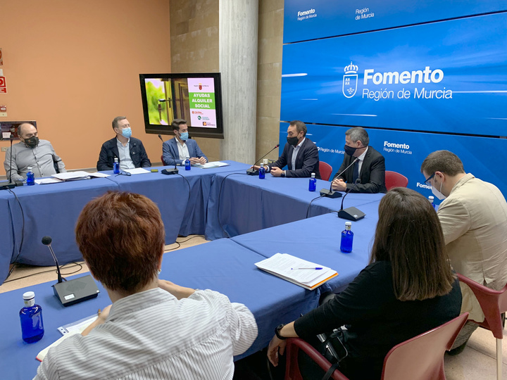 Reunión sobre las ayudas de alquiler social