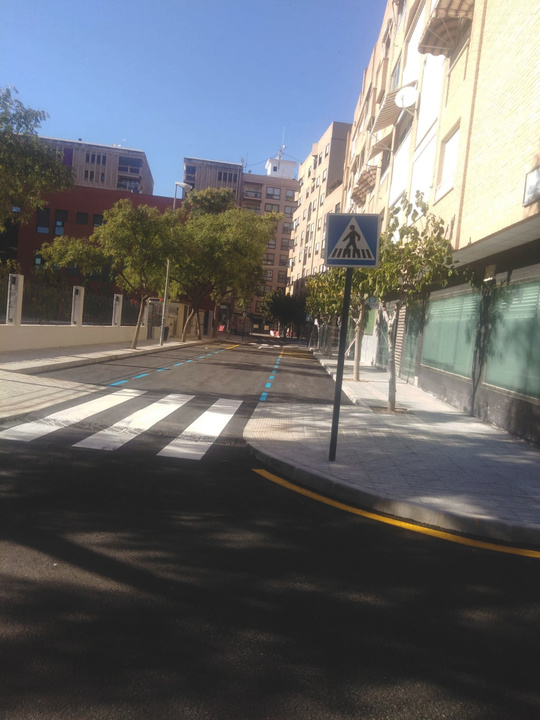 Fomento abre al tráfico cinco nuevas calles en el barrio lorquino de Santa Clara (2)