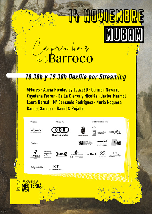 Cartel de 'Caprichos del Barroco'