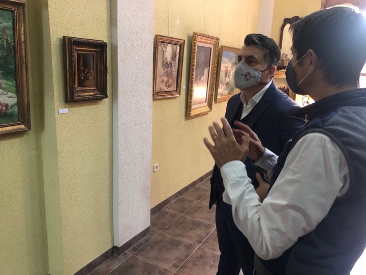 Obras expuestas en la Galería Darío Vigueras