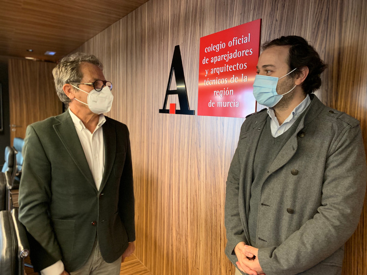 El nuevo modelo de la arquitectura y construcción sostenible impulsará la actividad de los aparejadores de la Región de Murcia