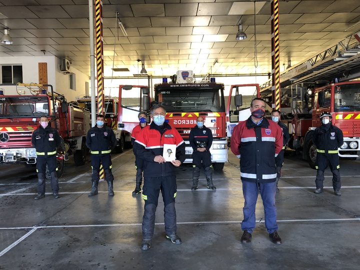 Un libro recoge la historia del Consorcio de Extinción de Incendios y Salvamento en Molina de Segura