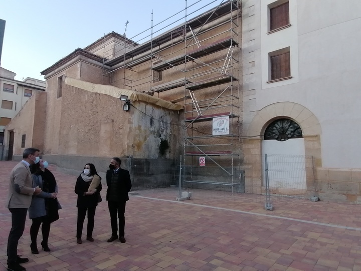 Cultura invierte 225.000 euros en rehabilitar la Iglesia de San Francisco de Yecla