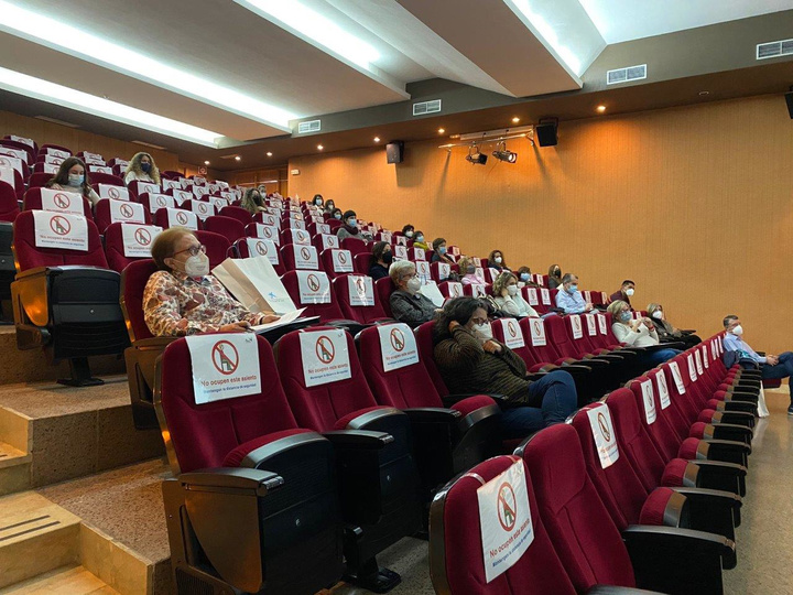 Más de 100 voluntarios han participado en la jornada de formación para voluntariado en cuidados paliativos organizada el Servicio Murciano de Salud y la Fundación Fade (1)