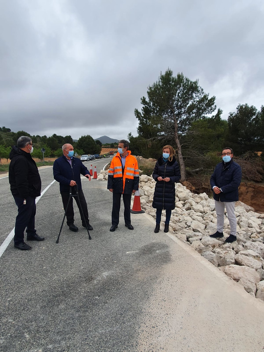 Visita a las obras de la RM-420