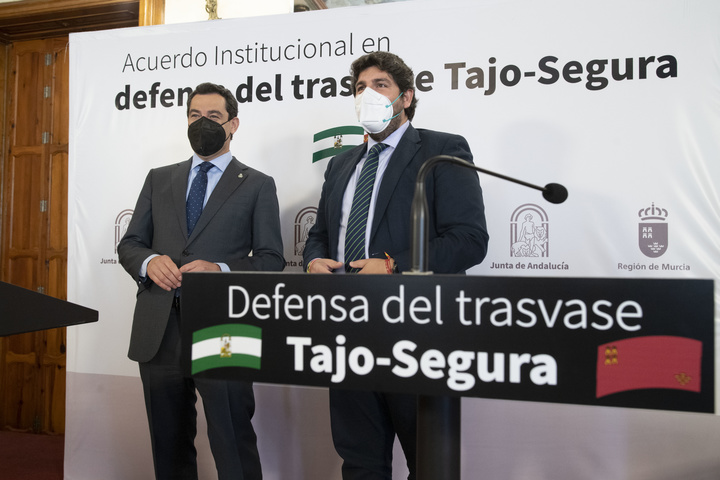 Acuerdo institucional en defensa del trasvase Tajo-Segura