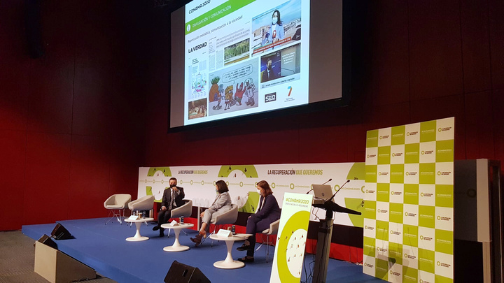 El director general de Territorio y Arquitectura, Jaime Pérez Zulueta, durante su intervención en el Congreso Nacional de Medio Ambiente celebrado esta semana en Madrid (1)