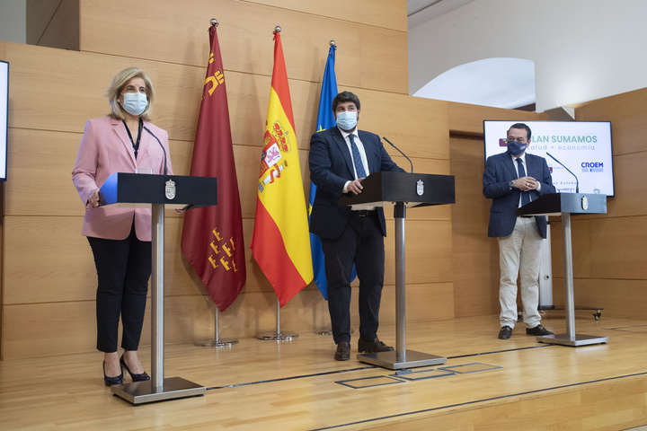 Acto de firma del Protocolo de colaboración para la mitigación de los efectos adversos derivados de la crisis de la Covid-19