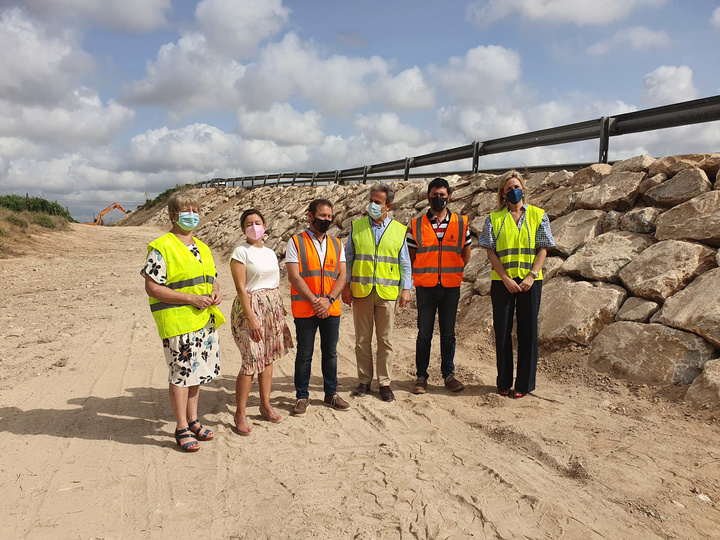 Visita a las obras de mejora de la carretera que comunica Torre Pacheco con Roldán (1)
