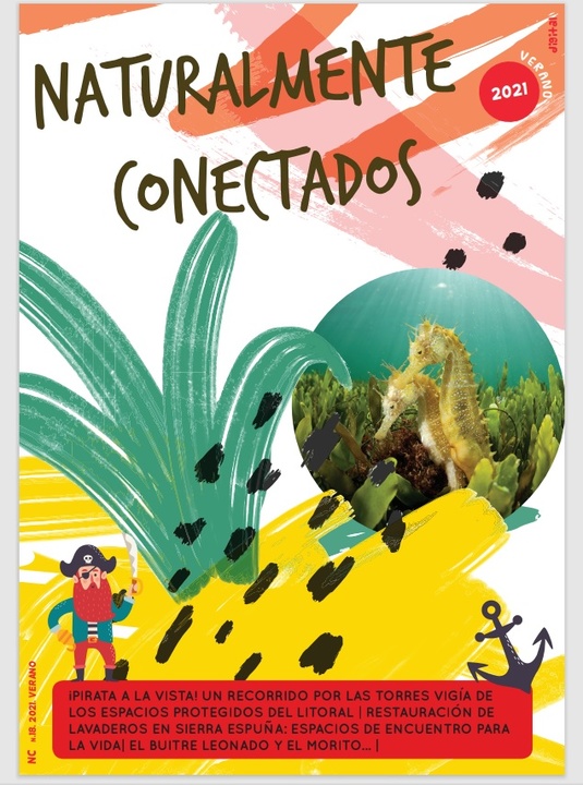 Portada de la edición de verano de la revista Naturalmente Conectados