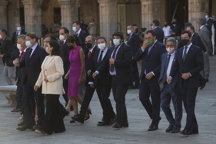 El presidente de la Región de Murcia, Fernando López Miras, asiste a la XXIV Conferencia de Presidentes (2)