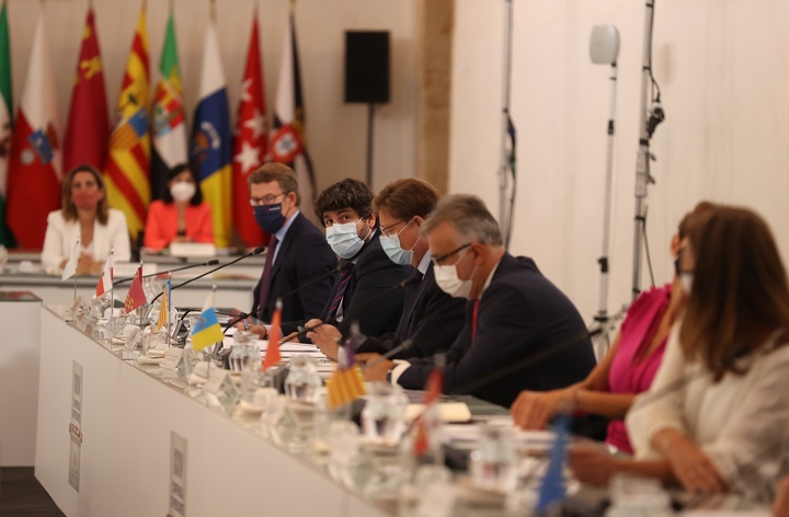El presidente de la Región de Murcia, Fernando López Miras, asiste a la XXIV Conferencia de Presidentes (4)