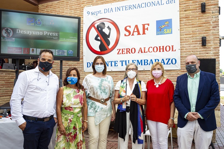 La consejera Isabel Franco participa en el acto de SAF y Albores para la prevención del síndrome alcohólico fetal