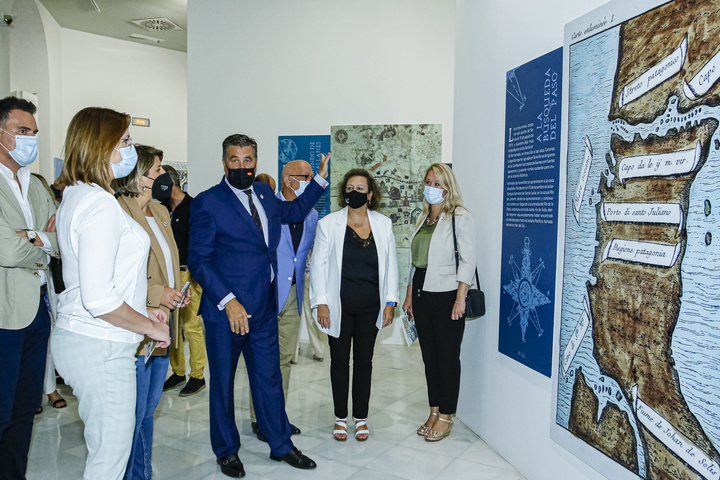Isabel Franco participa en la inauguración de la exposición 'El viaje a la Especiería de Magallanes y Elcano'