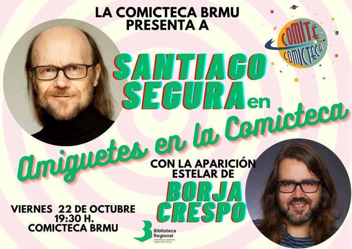 Santiago Segura en el ciclo Comité Comicteca