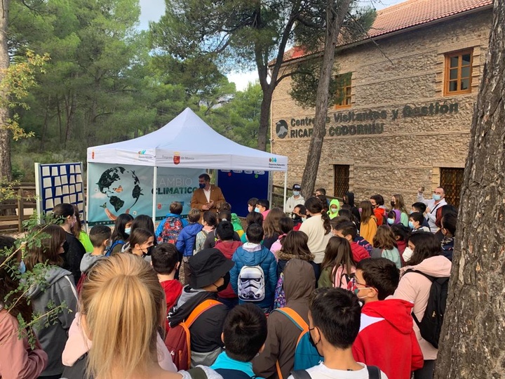 La Comunidad organiza actividades de concienciación para escolares con motivo del Día Internacional contra el Cambio Climático