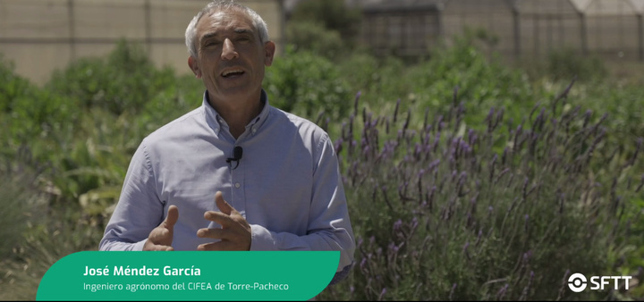 Imagen del primer vídeo demostrativo publicado por el Servicio de Formación y Transferencia Tecnológica.