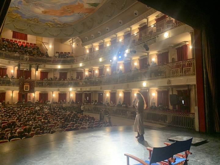 Representacion de la obra 'El camino paralelo'