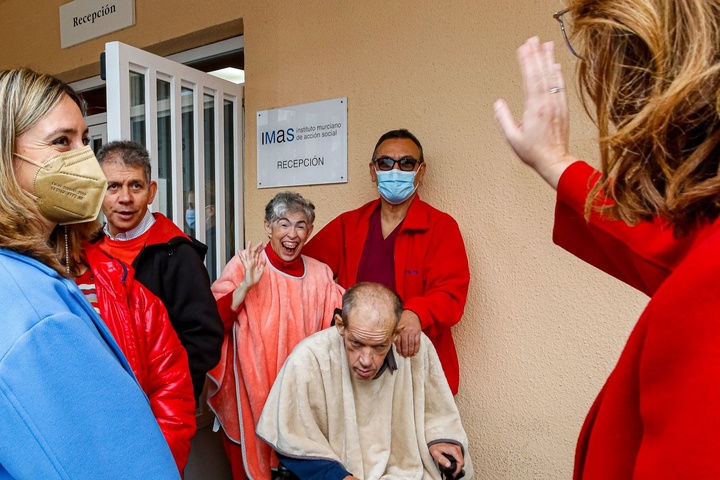 La magia de la Navidad llega al centro de personas con discapacidad de El Palmar