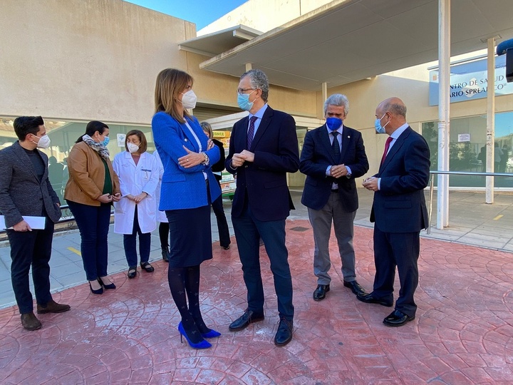 Visita al centro de salud de Archena