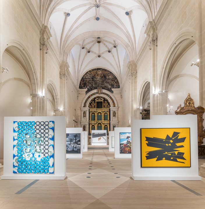 Imagen de la exposición 'Atlas. Coordenadas e identidades en la colección Mariano Yera', que puede verse en el Palacio de San Esteban, en Murcia. (Autor fotografía: José Filemón) (1)