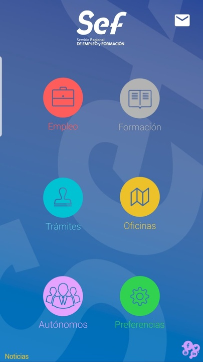 Imagen de la aplicación gratuita 'Servicio Regional de Empleo y Formación Móvil'