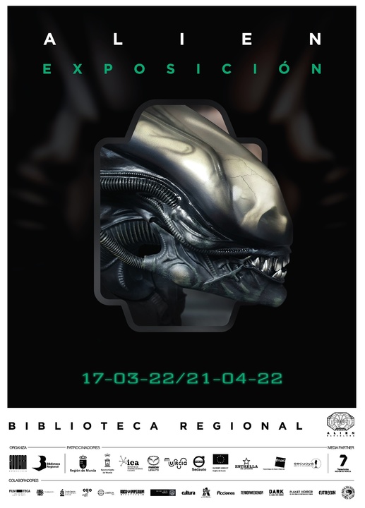Cartel exposición Alien