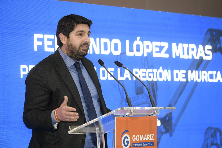 López Miras inaugura las nuevas instalaciones de Gomariz Sistemas de Elevación (4)