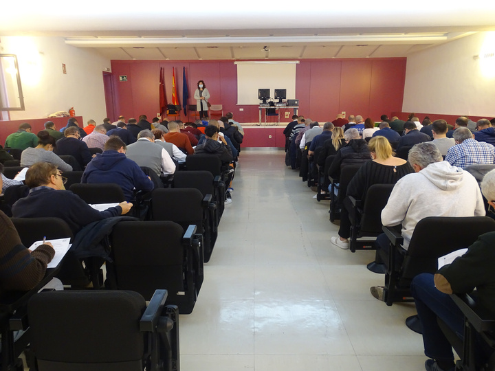 Imagen de uno de los exámenes de competencias clave celebrado el pasado año