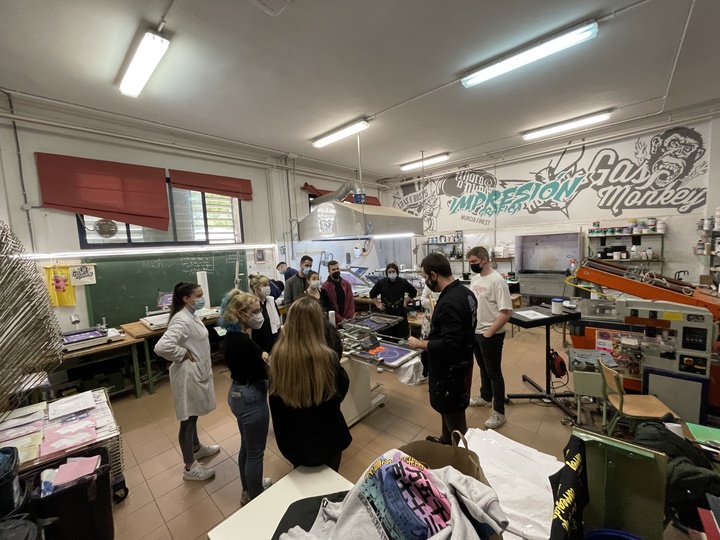 Imagen de un aula de Formación Profesional