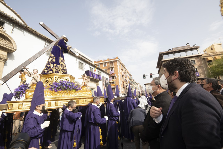 López Miras destaca que la procesión de los Salzillos "merece todos los reconocimientos" (1)