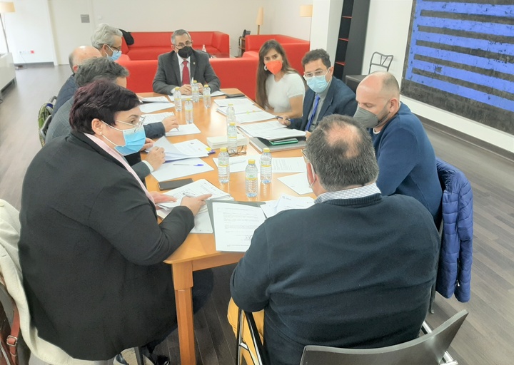 Reunión de la comisión ejecutiva de la Fundación Cante de las Minas.