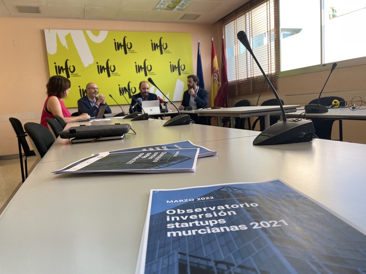 Presentación del informe del Observatorio de Inversión en Startups de la Región de Murcia