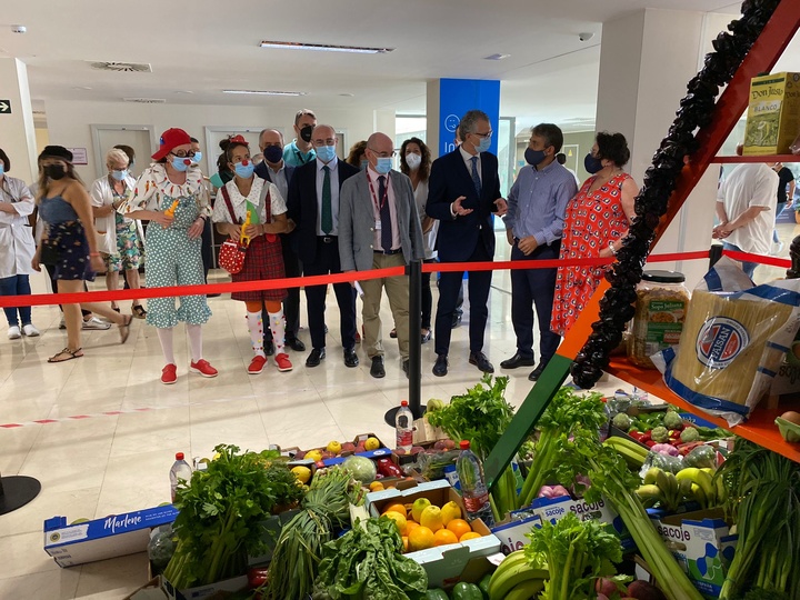 El consejero de Salud, Juan José Pedreño, durante la inauguración de la XVII Semana de Hábitos Saludables