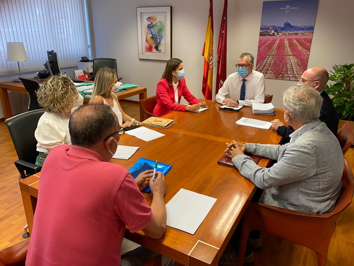 Reunión con coordinadores de equipos de Atención Primaria