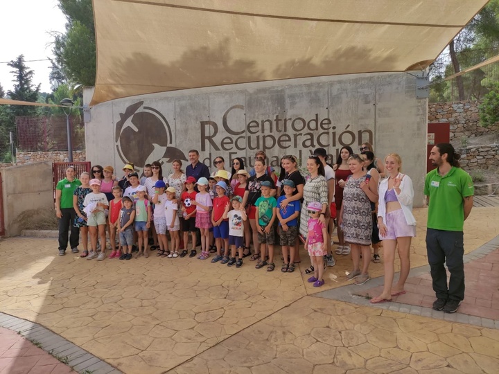 La Comunidad muestra a las asociaciones de ucranianos el Centro de Recuperación de Fauna bajo el lema 'Naturalmente, Murcia te acoge'