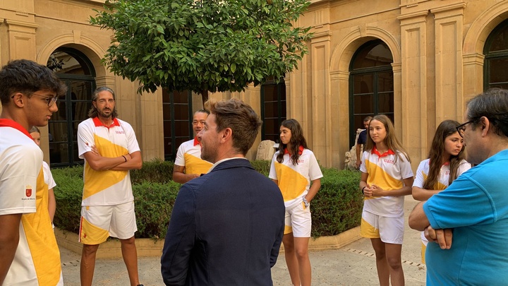 Ocho escolares representarán a la Región en el campeonato de España de vóley playa