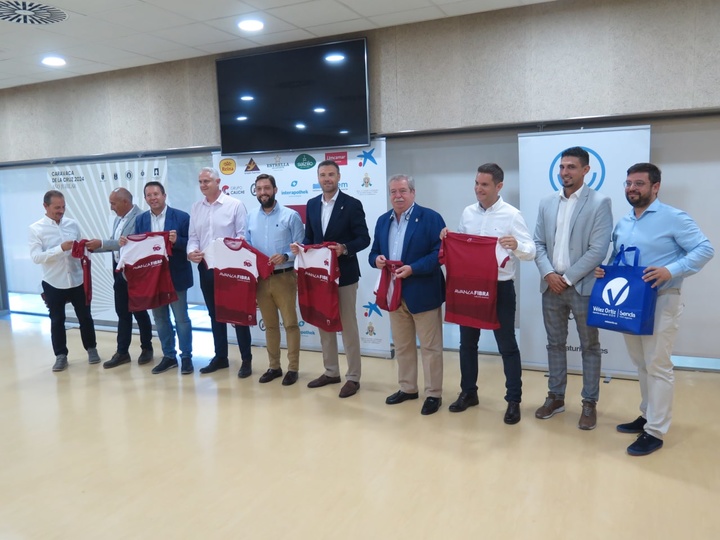 Presentación de la carrera, esta mañana, en el Itrem.