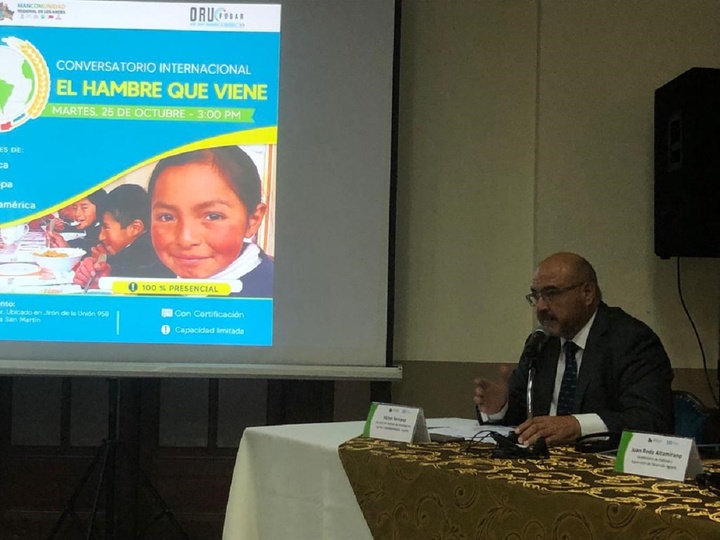 La Comunidad participa en el encuentro previo a la Cumbre Mundial de Regiones sobre Seguridad y Soberanía Alimentaria