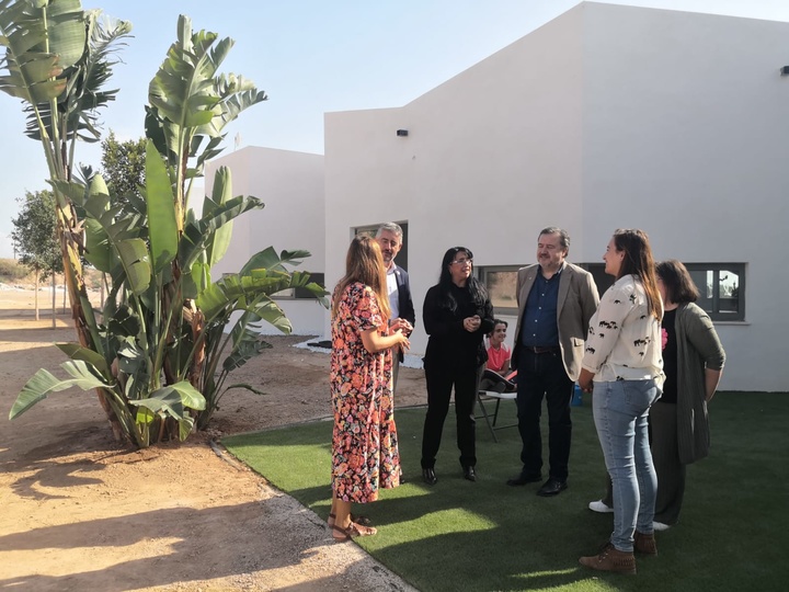 El director general de FP e Innovación y el de Centros Educativos e Infraestructuras visitan el nuevo centro de Aufren