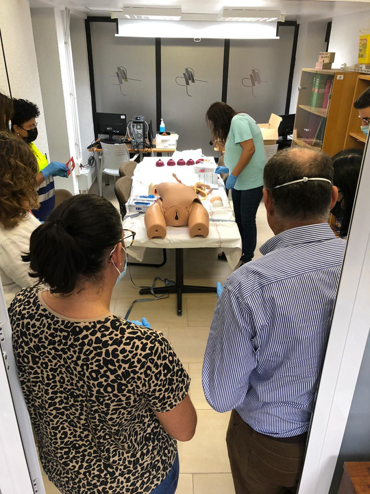 24 profesionales del SUAP y el 061 realizan un taller de atención al parto extrahospitalario impartido en Lorca (2)