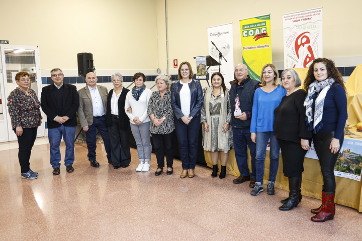 Isabel Franco clausura el XV Encuentro Regional de Mujeres Rurales de la Región de Murcia en Jumilla