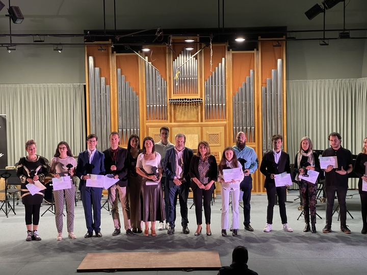 Acto de entrega de los Premios Extraordinarios de Enseñanzas Artísticas